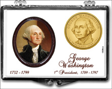 Presidential Dollar Snaplock Displays