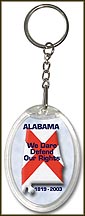 Alabama State Quarter Keychain