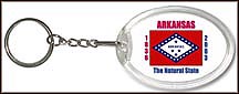 Arkansas State Quarter Keychain