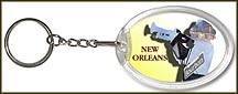 Louisiana State Quarter Keychain