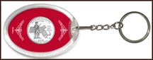 Massachusetts State Quarter Keychain