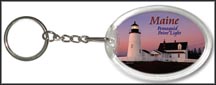 Maine State Quarter Keychain