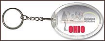 Ohio State Quarter Keychain
